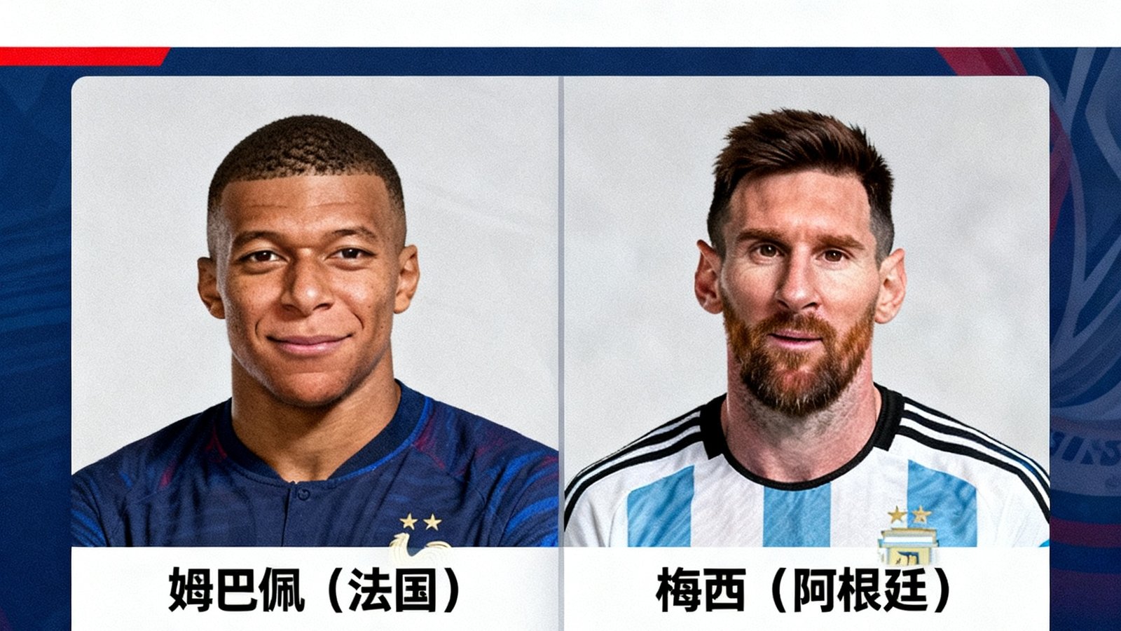 2026世界杯射手榜，姆巴佩5球领跑，梅西4球第二